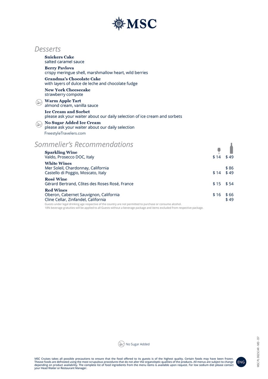 Night 7 Dinner — page 2